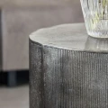 Round coffee table Rota 50 Brushed Silver - House Doctor