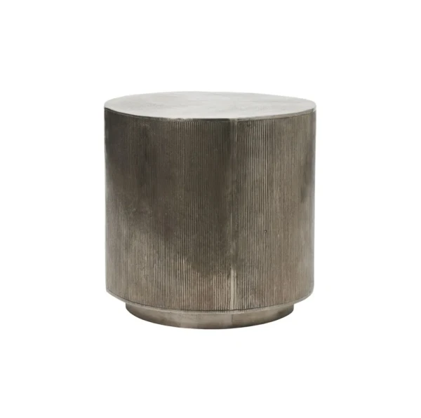 Round coffee table Rota 50 Brushed Silver - House Doctor