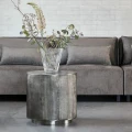 Round coffee table Rota 50 Brushed Silver - House Doctor