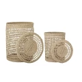 Laundry baskets seagrass Connie set of 2 - Bloomingville