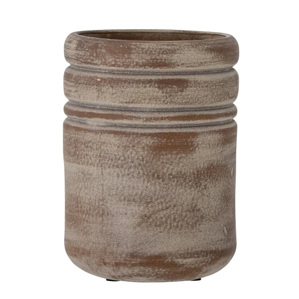 Flowerpot vase in rustic style Vilken - Bloomingville