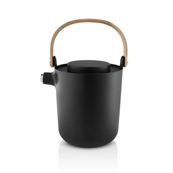 Vacuum jug with tea filter Nordic Kitchen 1L black - Eva Solo