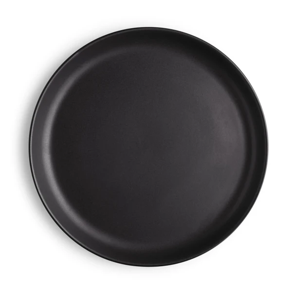 Plate Nordic Kitchen 21 cm stoneware black - Eva Solo