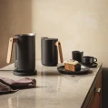 Plate Nordic Kitchen 21 cm stoneware black - Eva Solo
