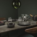 Dinner plate Nordic Kitchen 25 cm stoneware black - Eva Solo