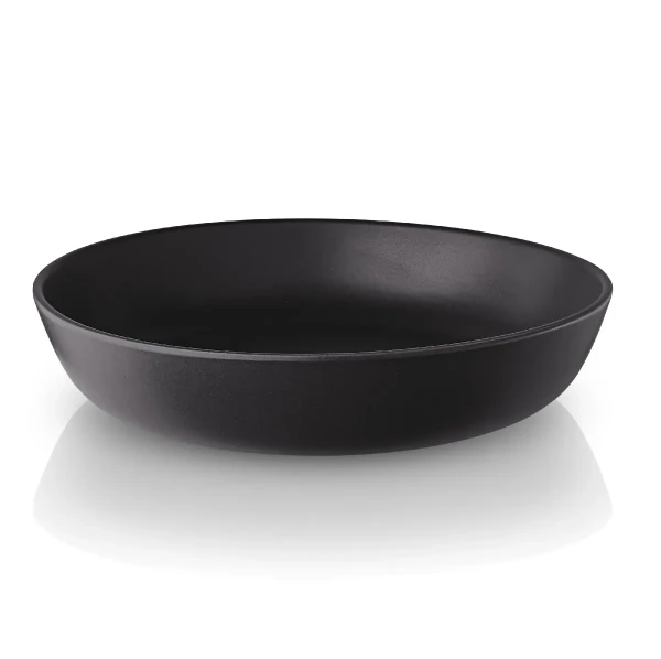 Deep plate Nordic Kitchen 20 cm stoneware black - Eva Solo