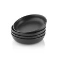 Deep plate Nordic Kitchen 20 cm stoneware black - Eva Solo