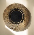 Dekoracja na ścianę z rafii i makramy Wall Deco Jab 60 BAZAR BIZAR