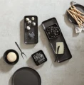 Serving dish Nordic Kitchen 11x11 cm black stoneware - Eva Solo