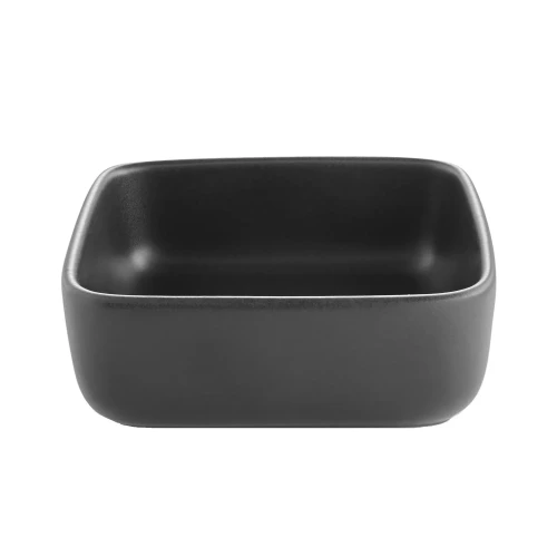 Serving dish Nordic Kitchen 11x11 cm black stoneware - Eva Solo