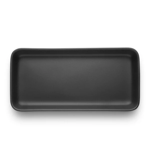 Serving and baking dish Nordic Kitchen 12x24 cm black stoneware - Eva Solo