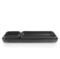 Serving and baking dish Nordic Kitchen 13x37 cm black stoneware - Eva Solo