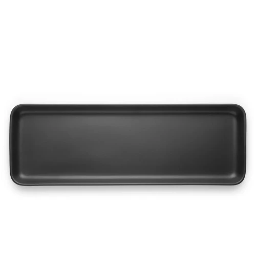 Serving and baking dish Nordic Kitchen 13x37 cm black stoneware - Eva Solo