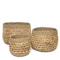 Basket Nha Trang M seagrass and hyacinth - Bazar Bizar
