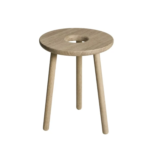 Taboret drewniany jesion Donut Stool - Andersen Furniture