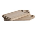 Drewniana deska do krojenia dębowa z rowkiem na sok Circle Carvingboard - Andersen Furniture