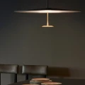 Duża lampa sufitowa wisząca Dot 600 mosiądz Led ze ściemniaczem LUMINA