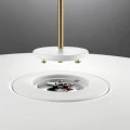 Duża lampa sufitowa wisząca Dot 600 mosiądz Led ze ściemniaczem LUMINA