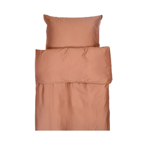 Koralowa pościel satynowa poszwa na kołdrę 200x220 Soul Desert Rose Oeko-Tex 300 tc HIMLA