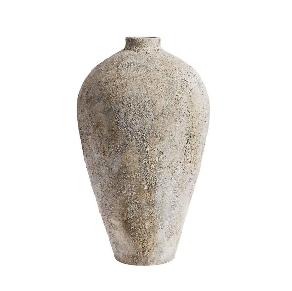 Floor vase jar Luna100 terracotta grey - Muubs