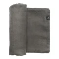 Dark grey linen tablecloth 145x330 Sunshine Charcoal - Himla