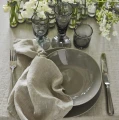 Lniany obrus na stół owsiankowy 145x330 Sunshine Oatmeal - Himla