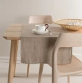 Lniany bieżnik na stół naturalny 50x145 Sunshine Natural - Himla