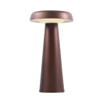 Lampa stołowa bezprzewodowa Arcello Led brązowy mosiężny - DFTP by Nordlux
