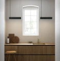 Lampa wisząca listwa czarna Beau 50 - DFTP by Nordlux