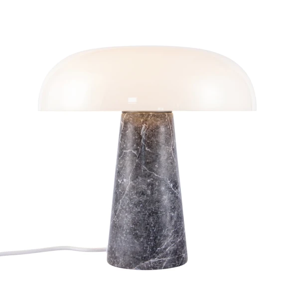 Marble glass table lamp Glossy Grey - DFTP by Nordlux