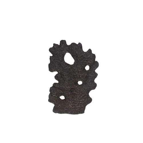 Rzeźba nowoczesna ozdoba na komodę Soil Chocolate S - Muubs