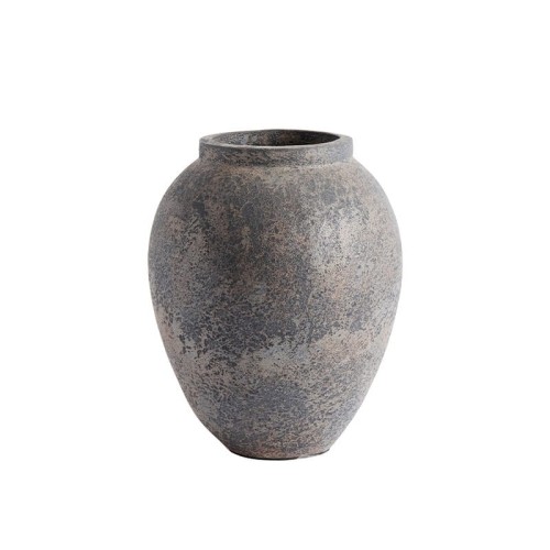 Terracotta decorative vase jar Memory 28 - Muubs
