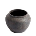 Terracotta decorative vase pot Memory 30 - Muubs
