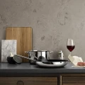 Patelnia z powłoką ceramiczną 28 cm Eva Trio Stainless Steel - Eva Solo