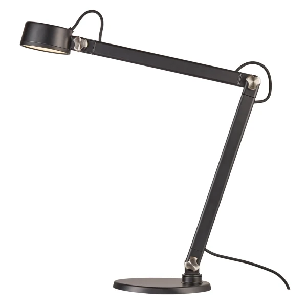 Black architectural table lamp with wall lamp function Nobu - DFTP by Nordlux