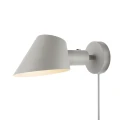 Modern grey wall lamp Stay Short - DFTP by Nordlux