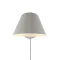 Modern grey wall lamp Stay Short - DFTP by Nordlux