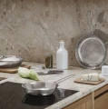 Patelnia plaster miodu 20 cm Eva Trio Honeycomb stal nierdzewna - Eva Solo