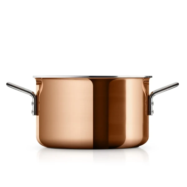 Multilayer copper pot Eva Trio Copper 3.9L - Eva Solo