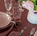 Monaco Silver napkin ring, set of 4 - Himla