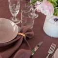 Monaco Brass napkin ring, set of 4 - Himla