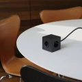 Power cube with usb Square 1 Stockholm Black - Avolt