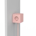 Power cube with usb Square 1 Old Pink - Avolt
