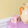 Avolt Square 1, Listwa zasilająca kostka z usb, Old Pink różowa - Avolt