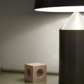 Power cube with usb Square 1 Old Pink - Avolt