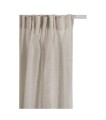 Linen voile curtain natural 280x250 Skylight Oatmeal, 1 pcs - Himla
