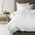 Linen pillowcases 50x90 Sunrise White Premium, 2 psc - Himla