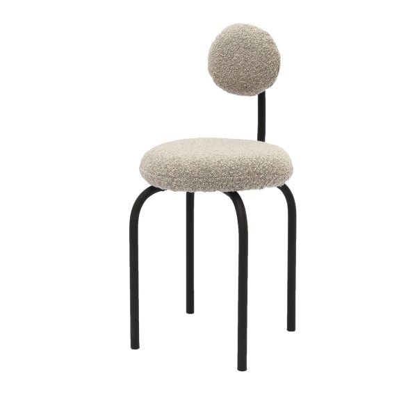 Minimalistic upholstered chair Toffee 47 - NG Design