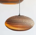 Lampa sufitowa designerska Scraplights Disc 24 Natural - Graypants