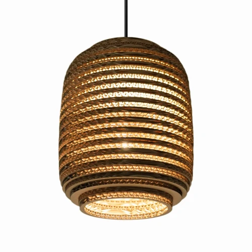 Lampa wisząca designerska Scraplights Ausi8 Natural - Graypants